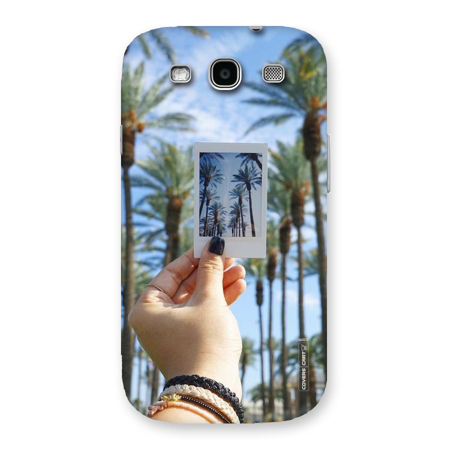 Beach Trees Back Case for Galaxy S3
