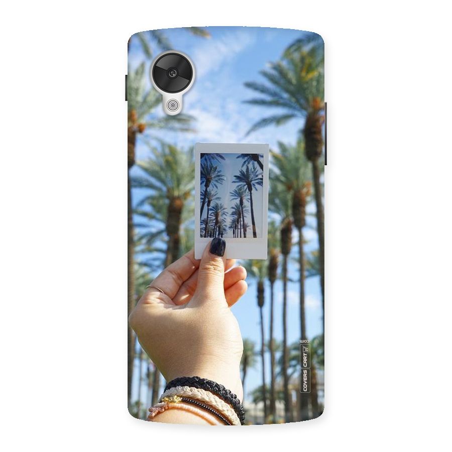 Beach Trees Back Case for Google Nexsus 5