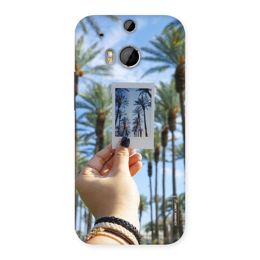 Beach Trees Back Case for HTC One M8