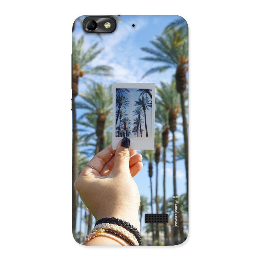 Beach Trees Back Case for Honor 4C