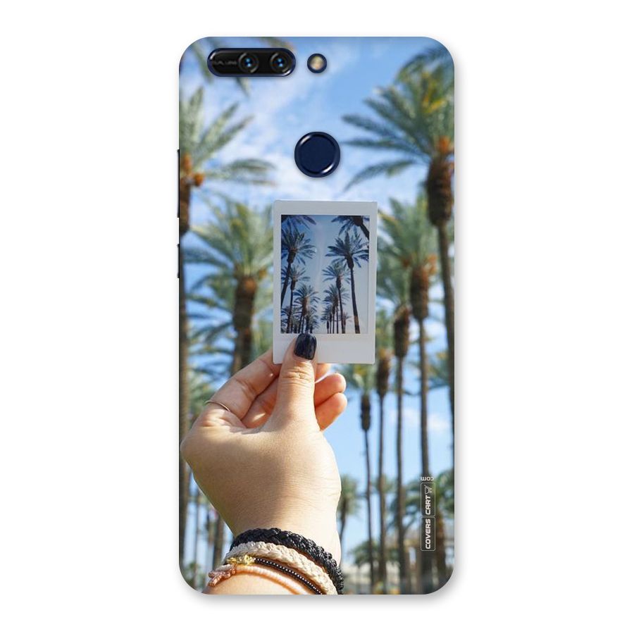 Beach Trees Back Case for Honor 8 Pro