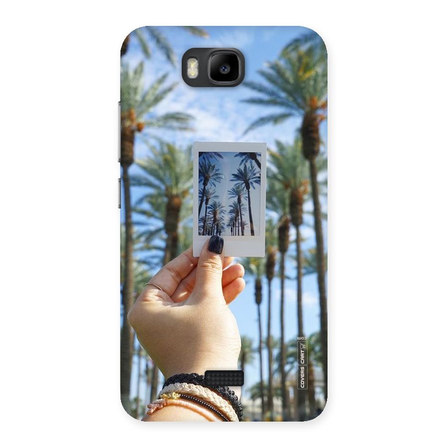 Beach Trees Back Case for Honor Bee