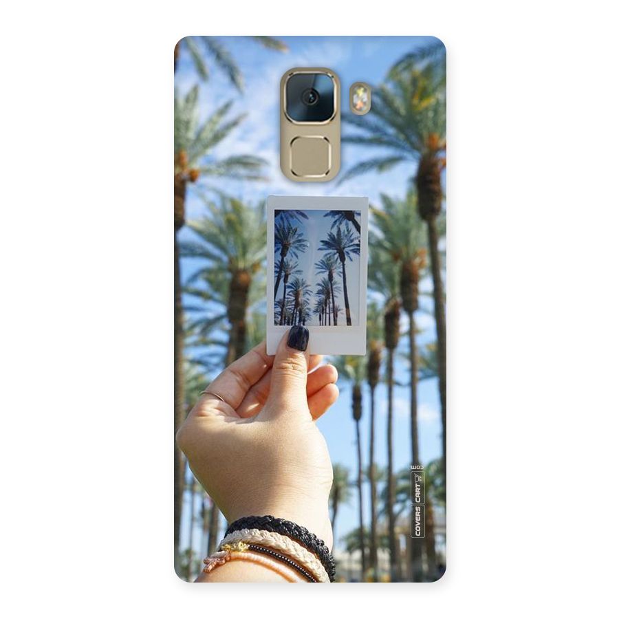 Beach Trees Back Case for Huawei Honor 7