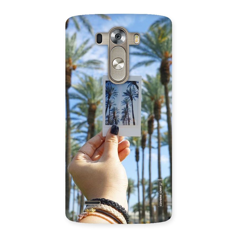 Beach Trees Back Case for LG G3