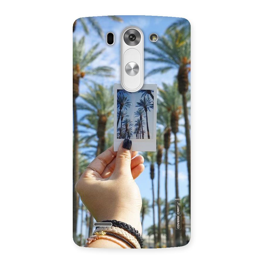 Beach Trees Back Case for LG G3 Mini