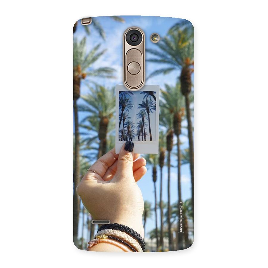 Beach Trees Back Case for LG G3 Stylus