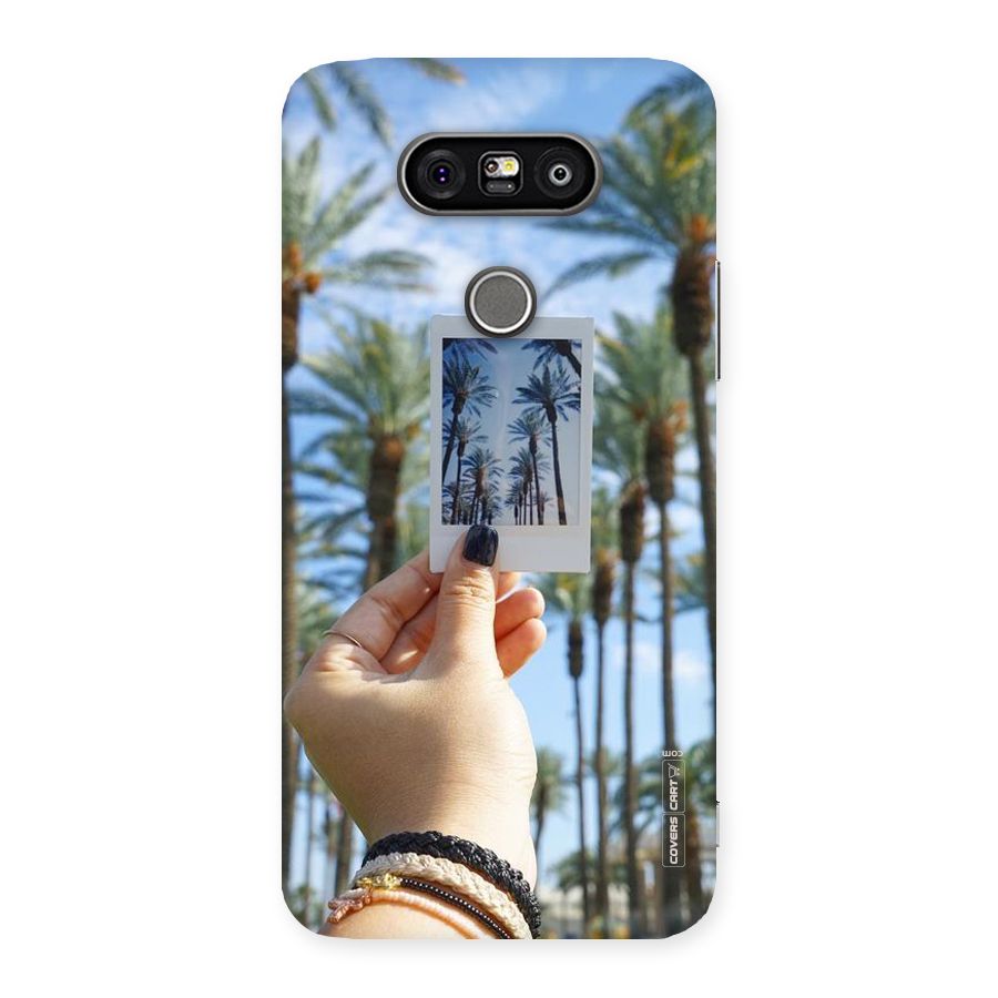 Beach Trees Back Case for LG G5