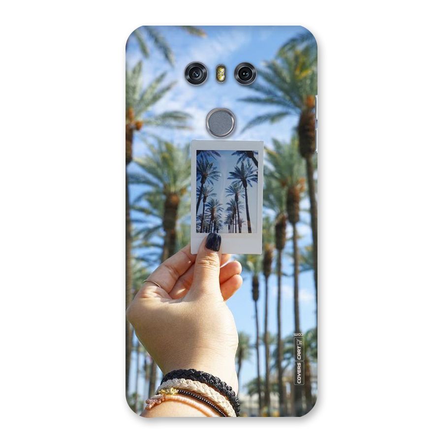 Beach Trees Back Case for LG G6