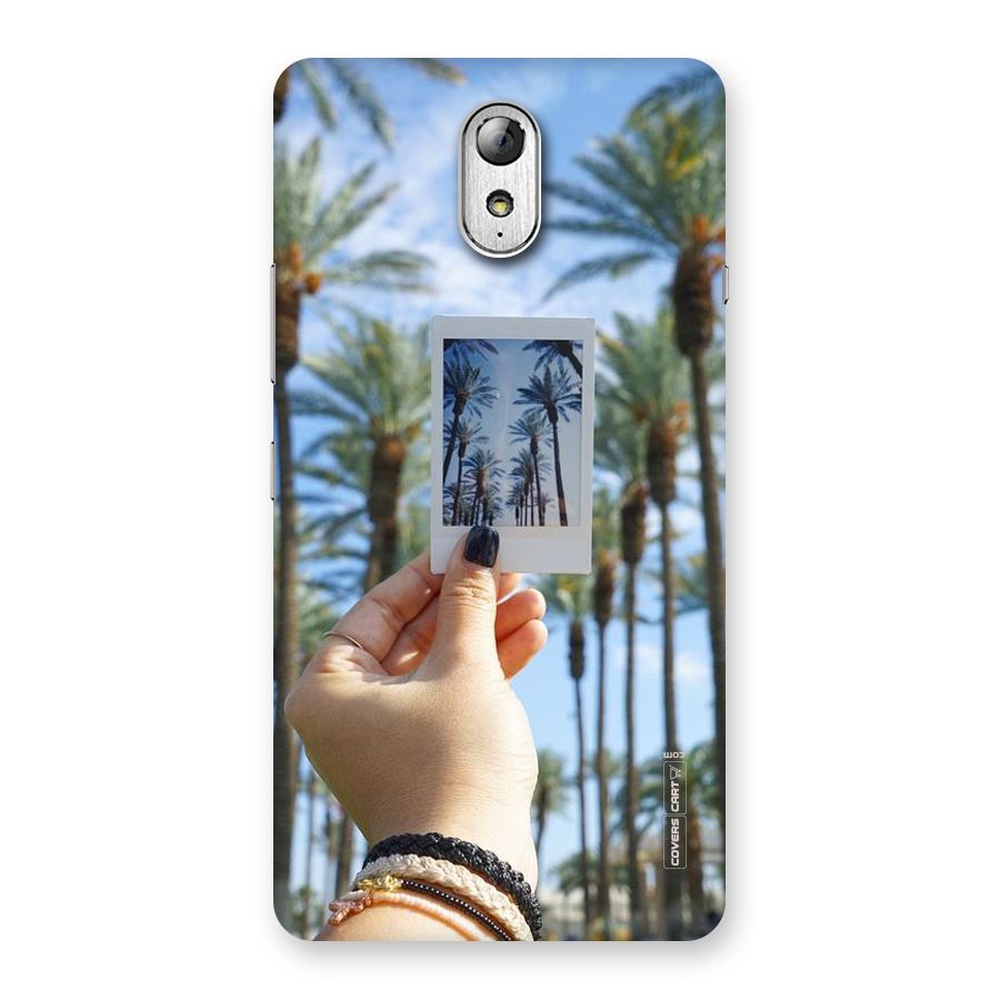 Beach Trees Back Case for Lenovo Vibe P1M