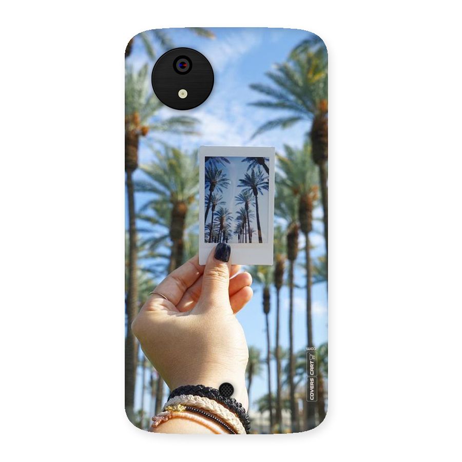 Beach Trees Back Case for Micromax Canvas A1