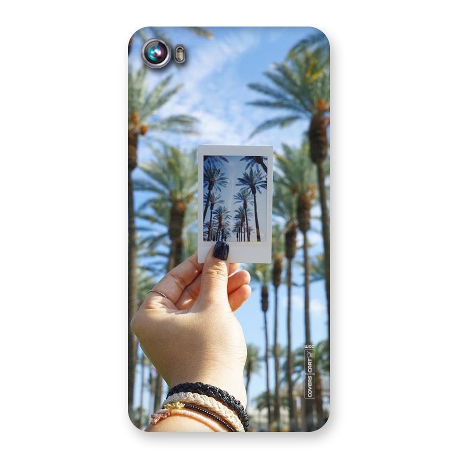 Beach Trees Back Case for Micromax Canvas Fire 4 A107