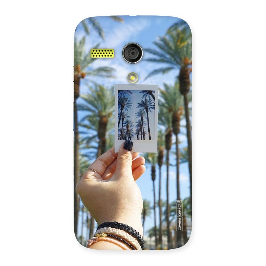 Beach Trees Back Case for Moto G