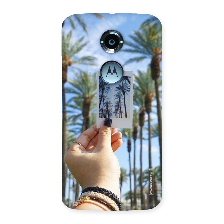 Beach Trees Back Case for Moto X 2nd Gen