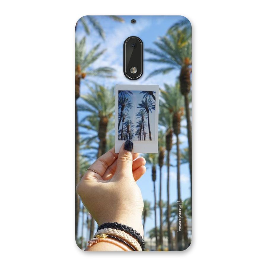 Beach Trees Back Case for Nokia 6