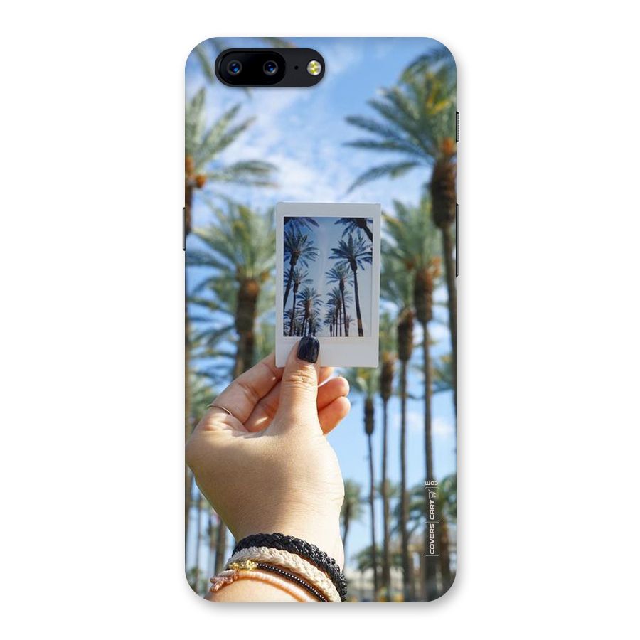 Beach Trees Back Case for OnePlus 5