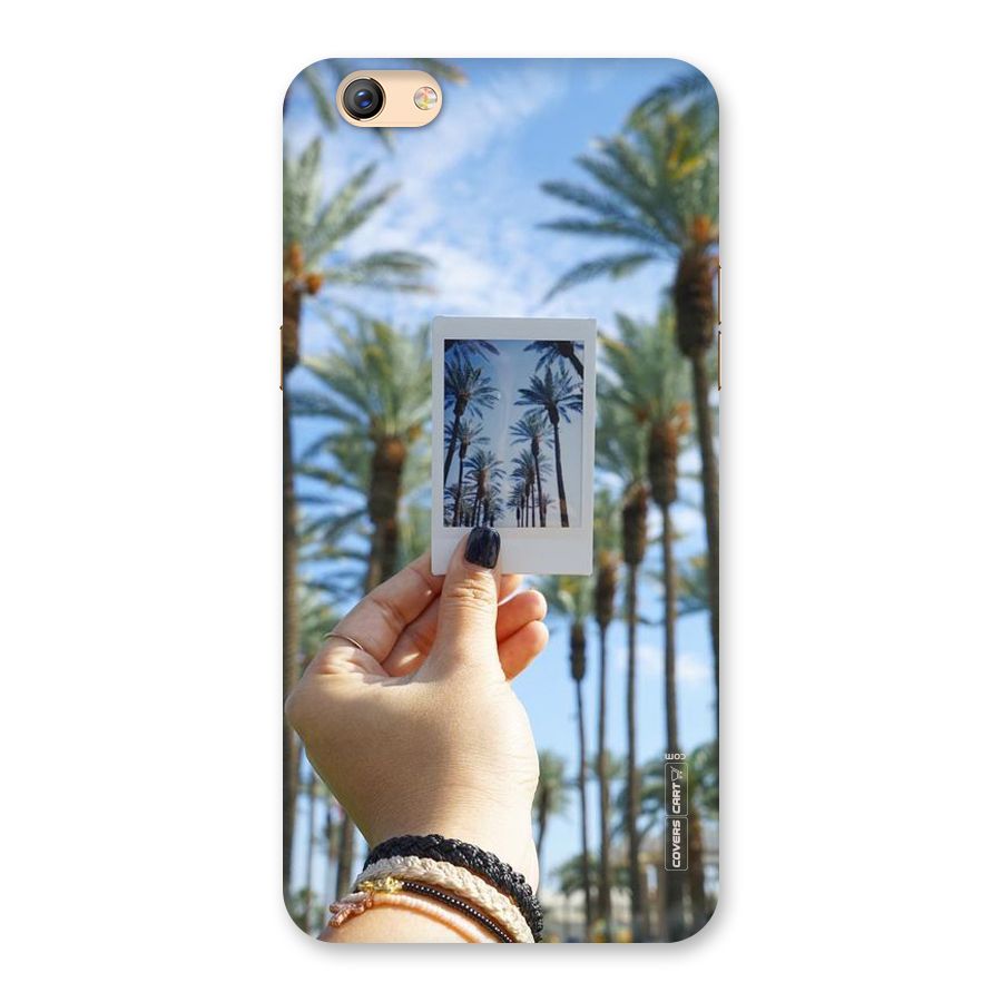 Beach Trees Back Case for Oppo F3 Plus