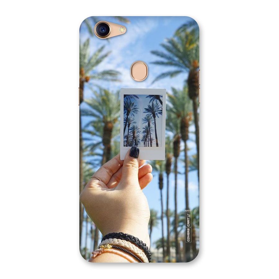 Beach Trees Back Case for Oppo F5