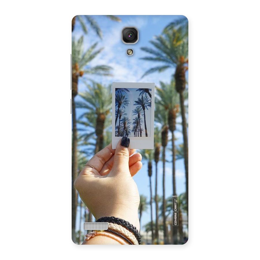 Beach Trees Back Case for Redmi Note