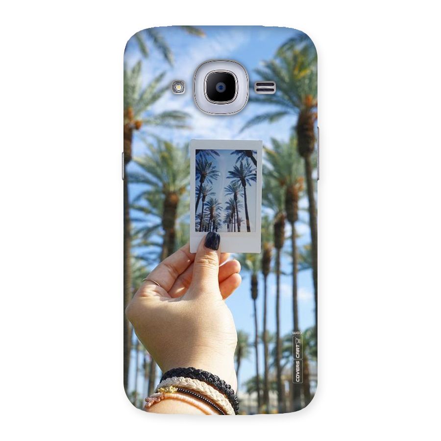 Beach Trees Back Case for Samsung Galaxy J2 2016