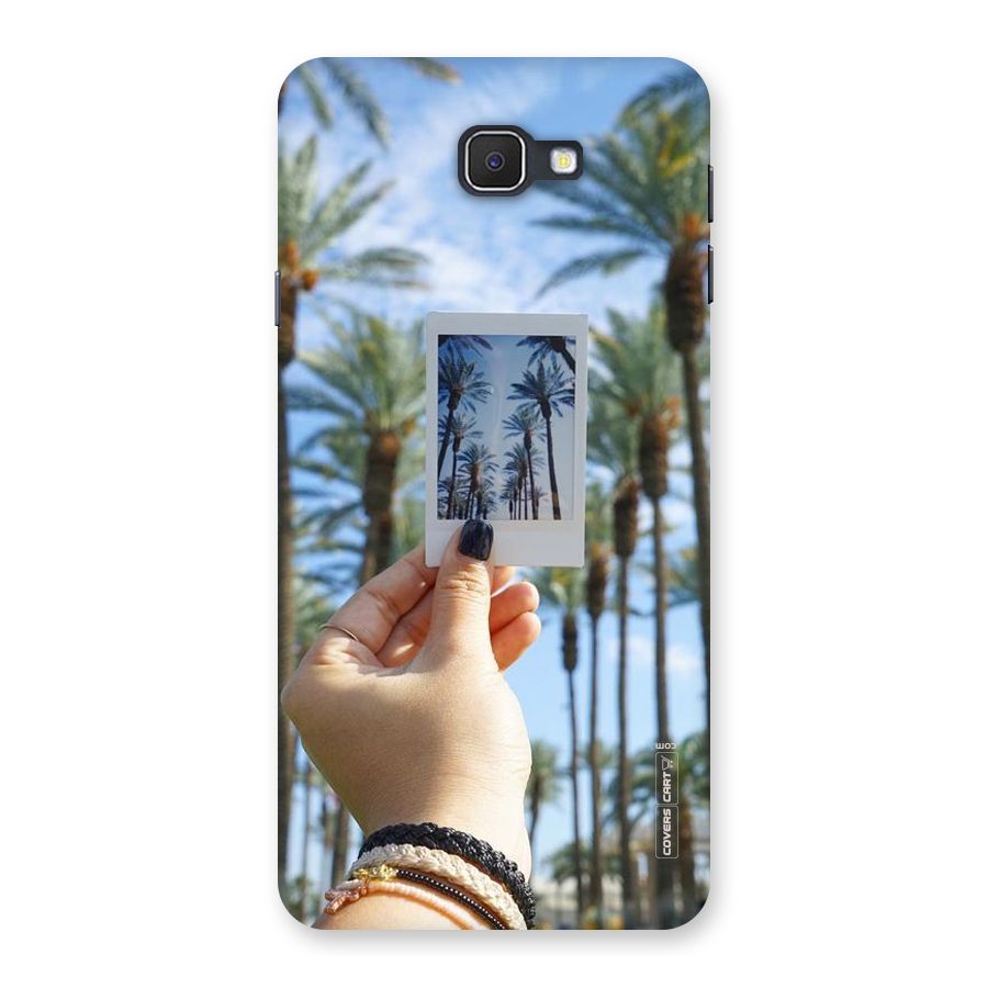 Beach Trees Back Case for Samsung Galaxy J7 Prime