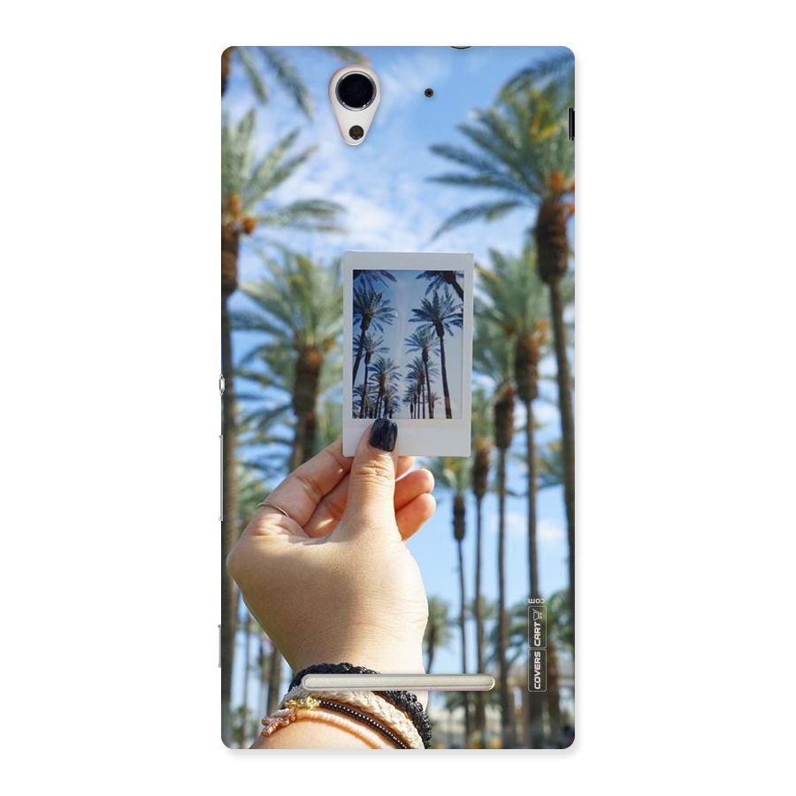 Beach Trees Back Case for Sony Xperia C3