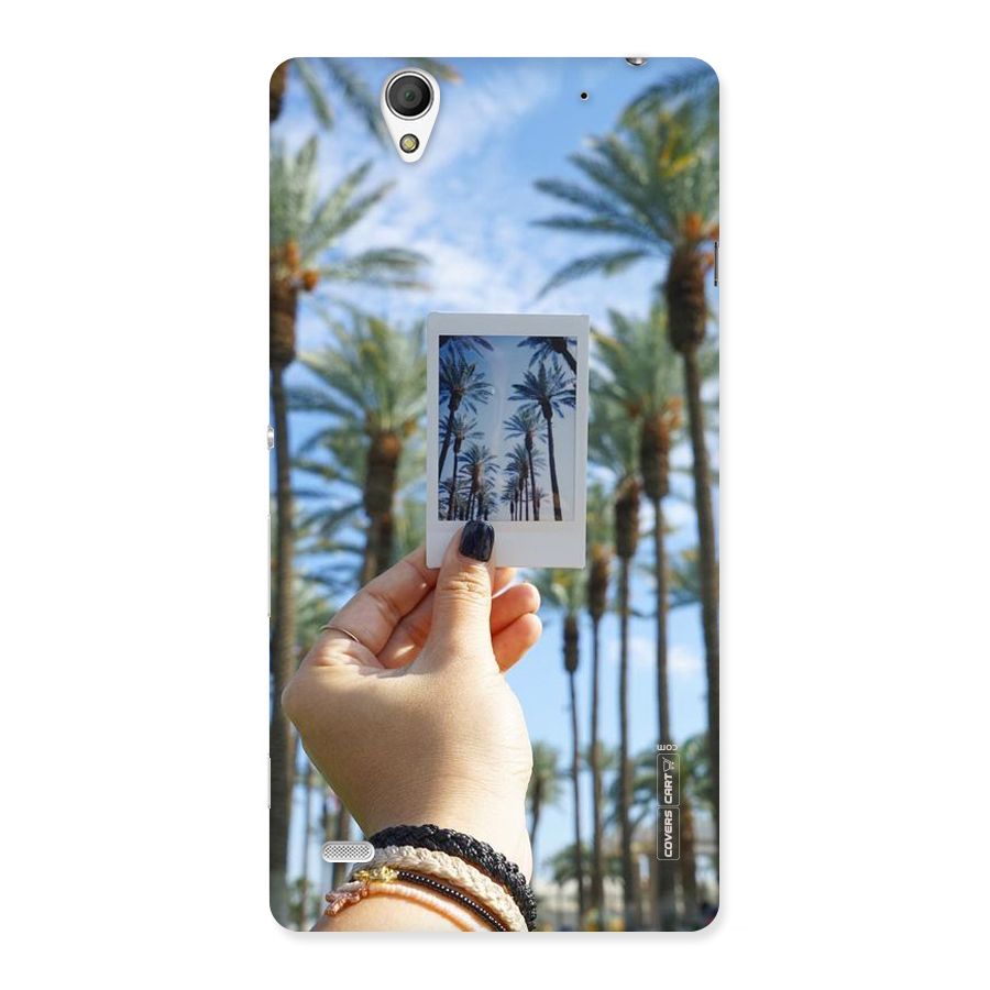 Beach Trees Back Case for Sony Xperia C4