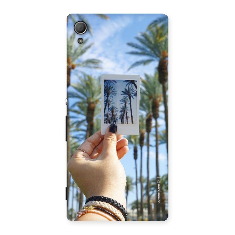 Beach Trees Back Case for Xperia Z3 Plus