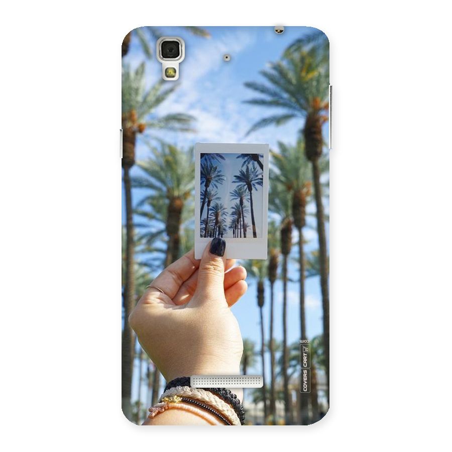 Beach Trees Back Case for YU Yureka Plus