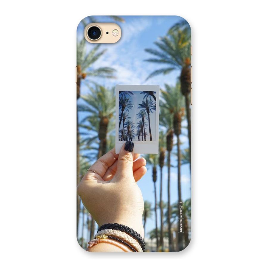 Beach Trees Back Case for iPhone 7