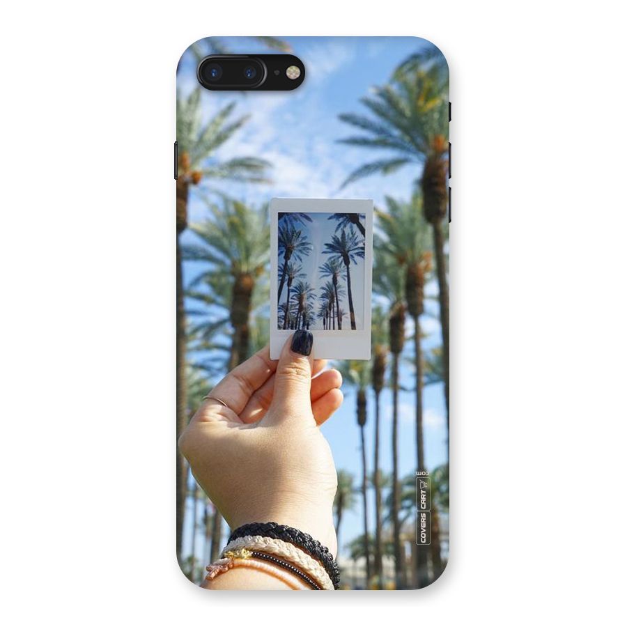 Beach Trees Back Case for iPhone 7 Plus
