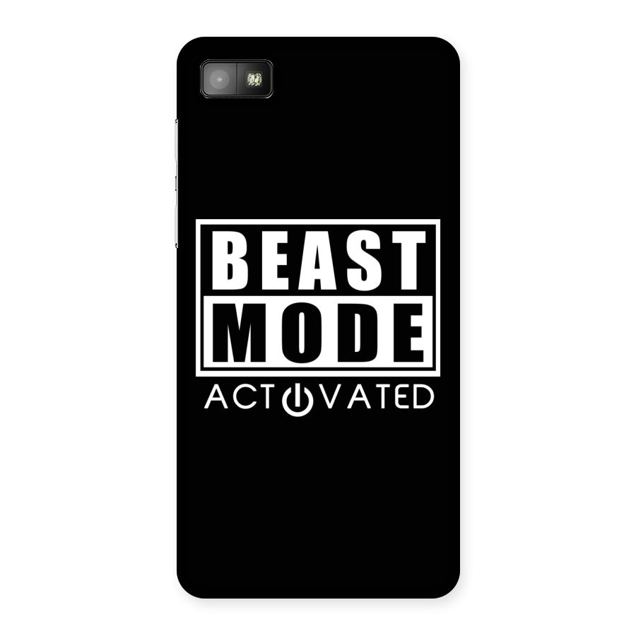Beast Mode Activated Back Case for Blackberry Z10