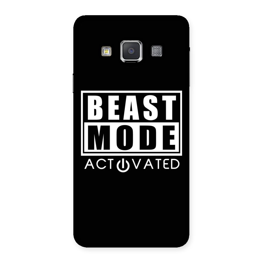 Beast Mode Activated Back Case for Galaxy A3