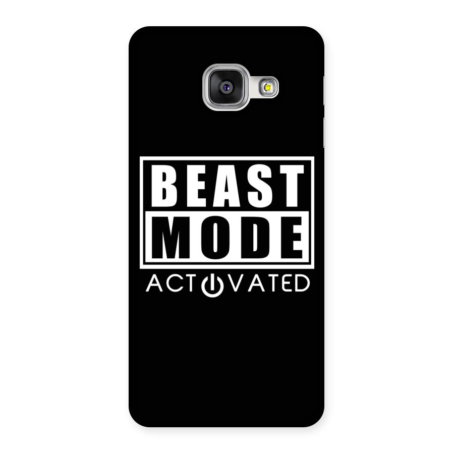 Beast Mode Activated Back Case for Galaxy A3 2016