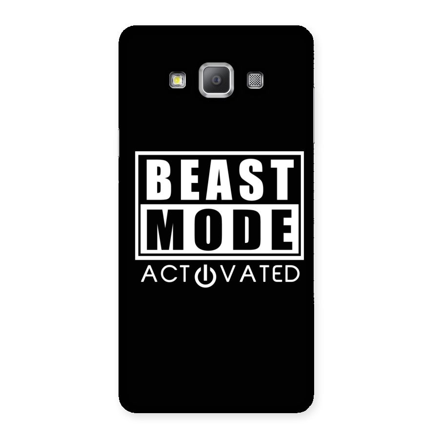 Beast Mode Activated Back Case for Galaxy A7