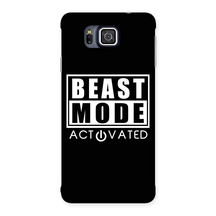 Beast Mode Activated Back Case for Galaxy Alpha