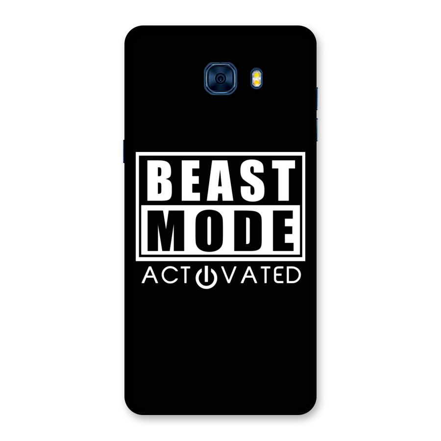 Beast Mode Activated Back Case for Galaxy C7 Pro