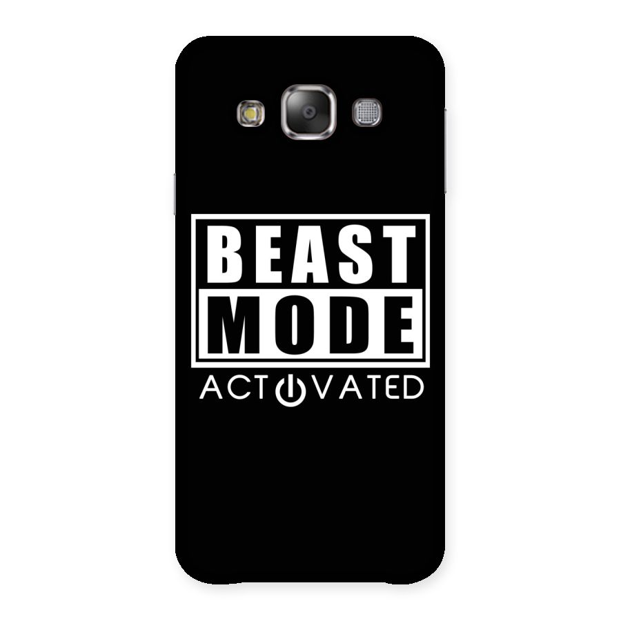 Beast Mode Activated Back Case for Galaxy E7