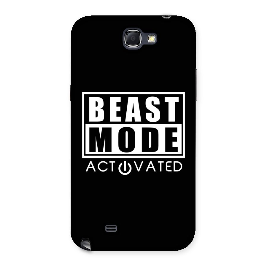 Beast Mode Activated Back Case for Galaxy Note 2