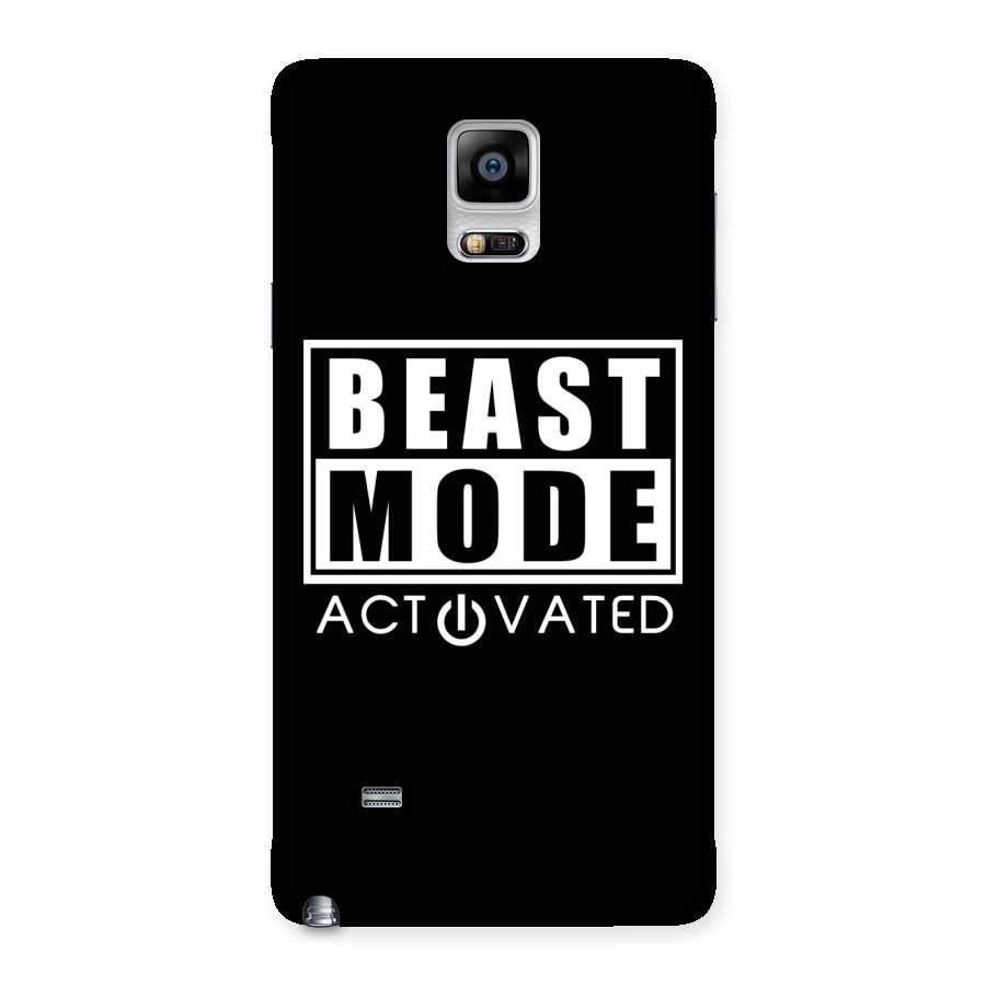 Beast Mode Activated Back Case for Galaxy Note 4