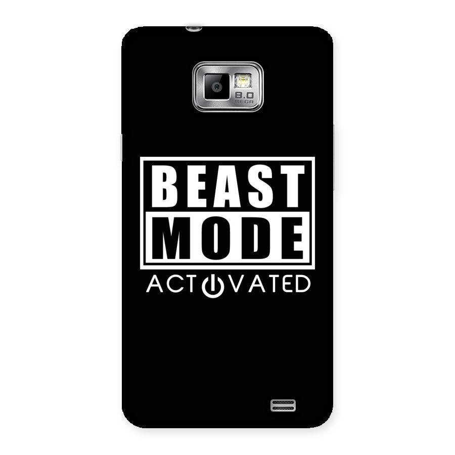 Beast Mode Activated Back Case for Galaxy S2