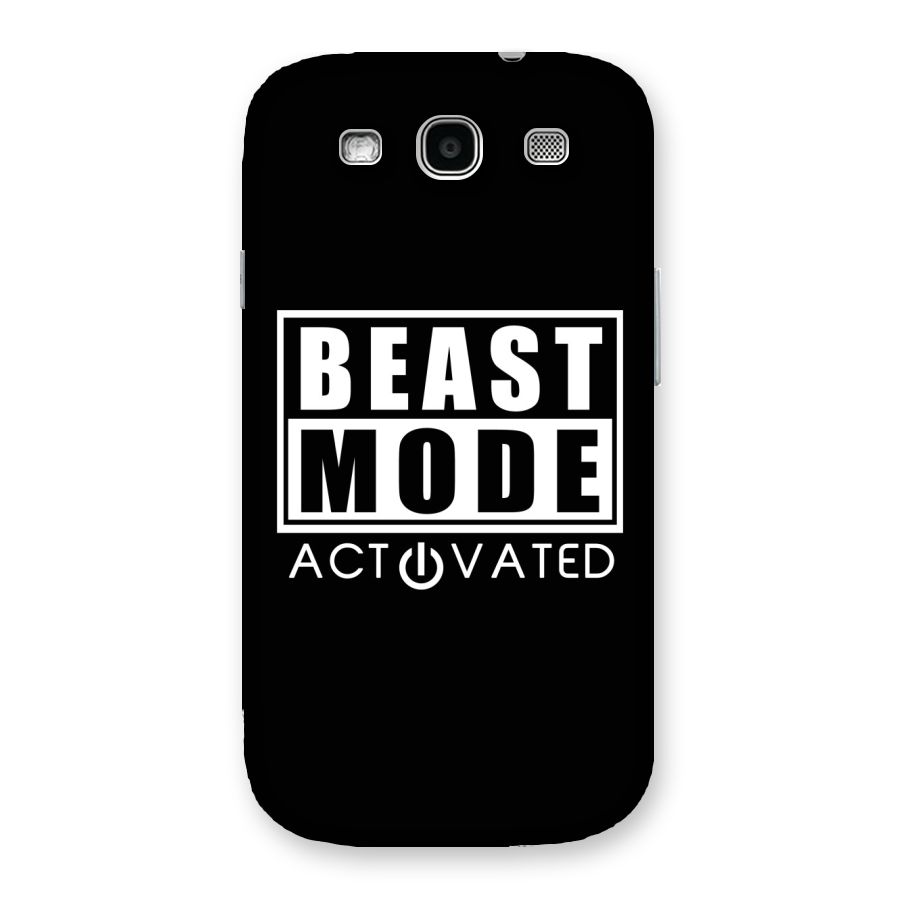 Beast Mode Activated Back Case for Galaxy S3