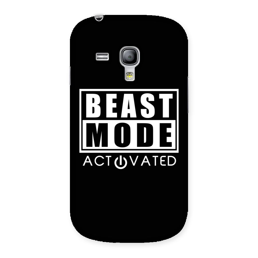 Beast Mode Activated Back Case for Galaxy S3 Mini
