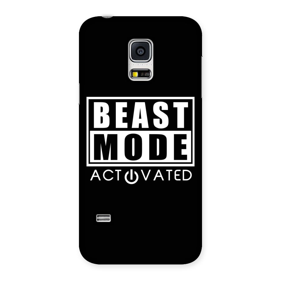 Beast Mode Activated Back Case for Galaxy S5 Mini