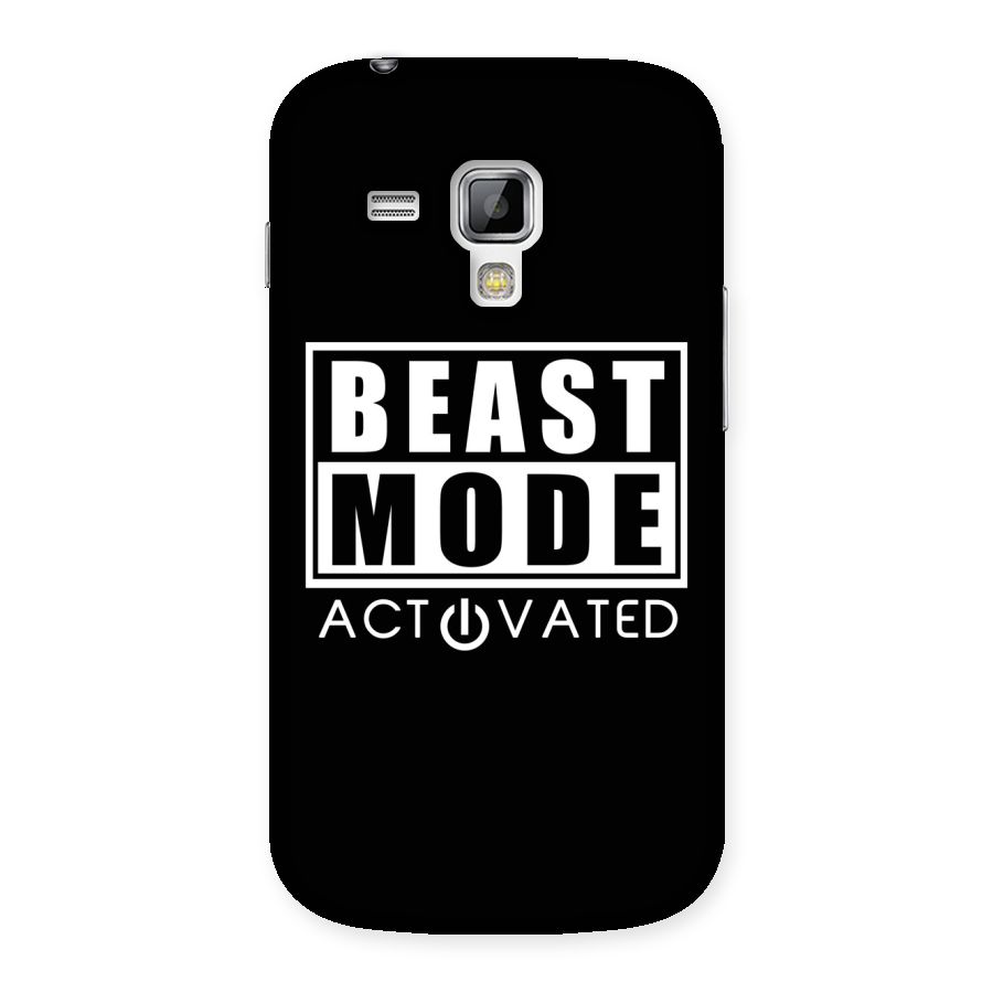 Beast Mode Activated Back Case for Galaxy S Duos