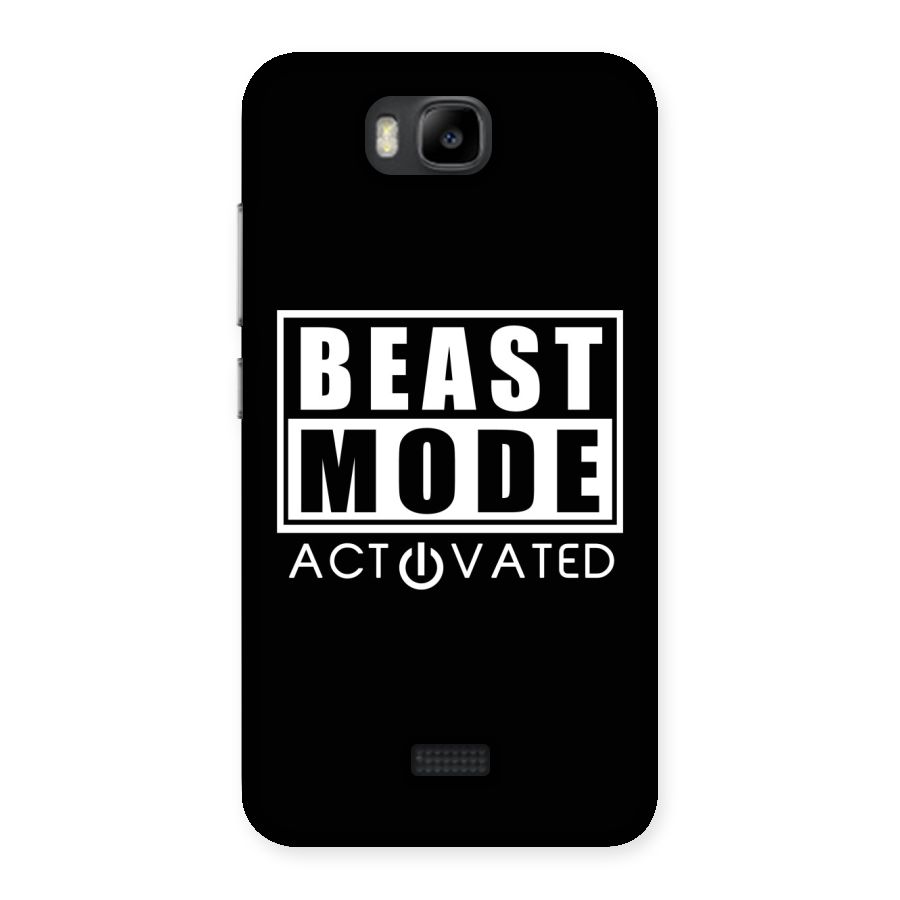 Beast Mode Activated Back Case for Honor Bee