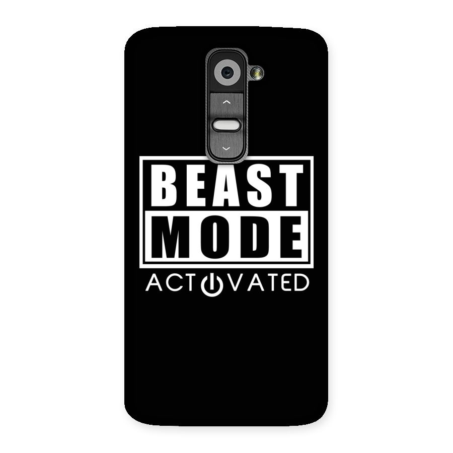 Beast Mode Activated Back Case for LG G2