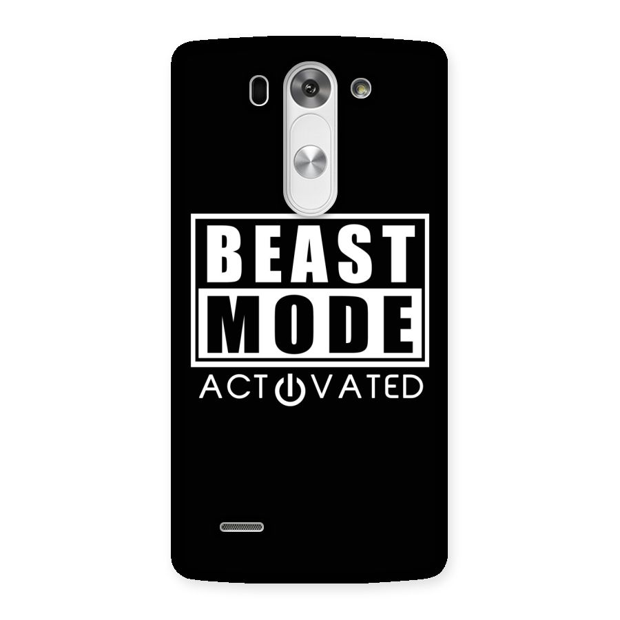 Beast Mode Activated Back Case for LG G3 Mini