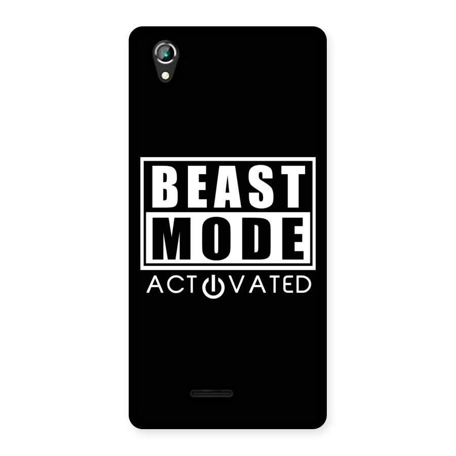 Beast Mode Activated Back Case for Lava Iris 800