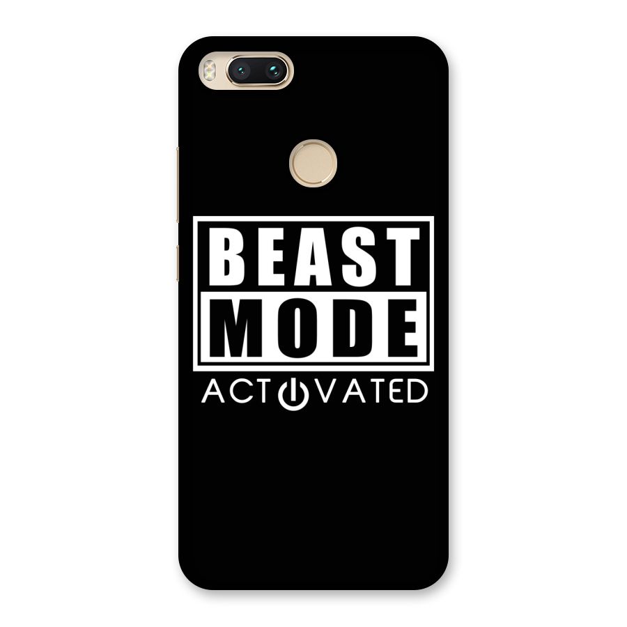 Beast Mode Activated Back Case for Mi A1
