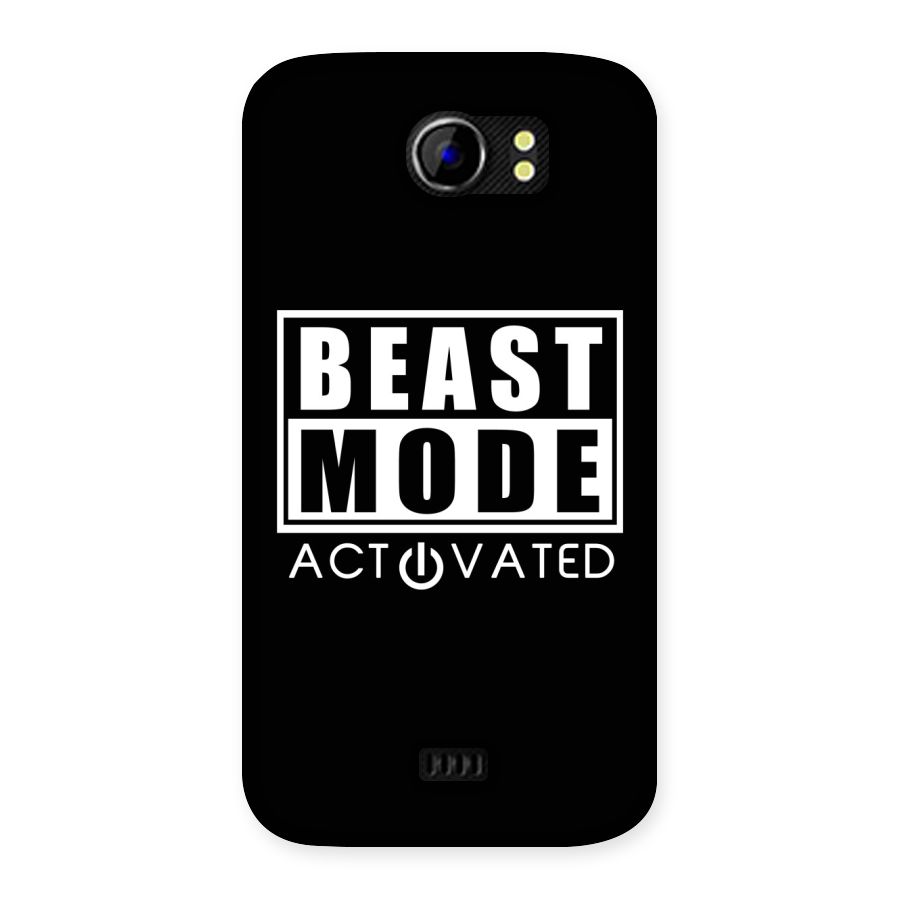 Beast Mode Activated Back Case for Micromax Canvas 2 A110